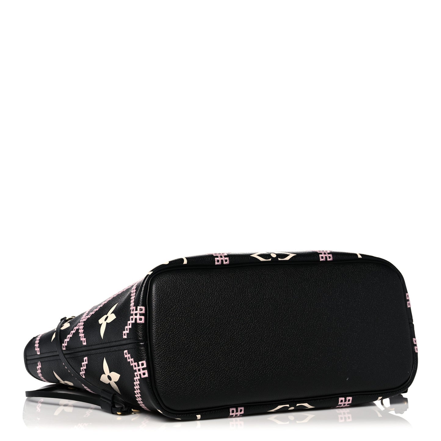 Empreinte Monogram Giant Broderies Neverfull MM Black