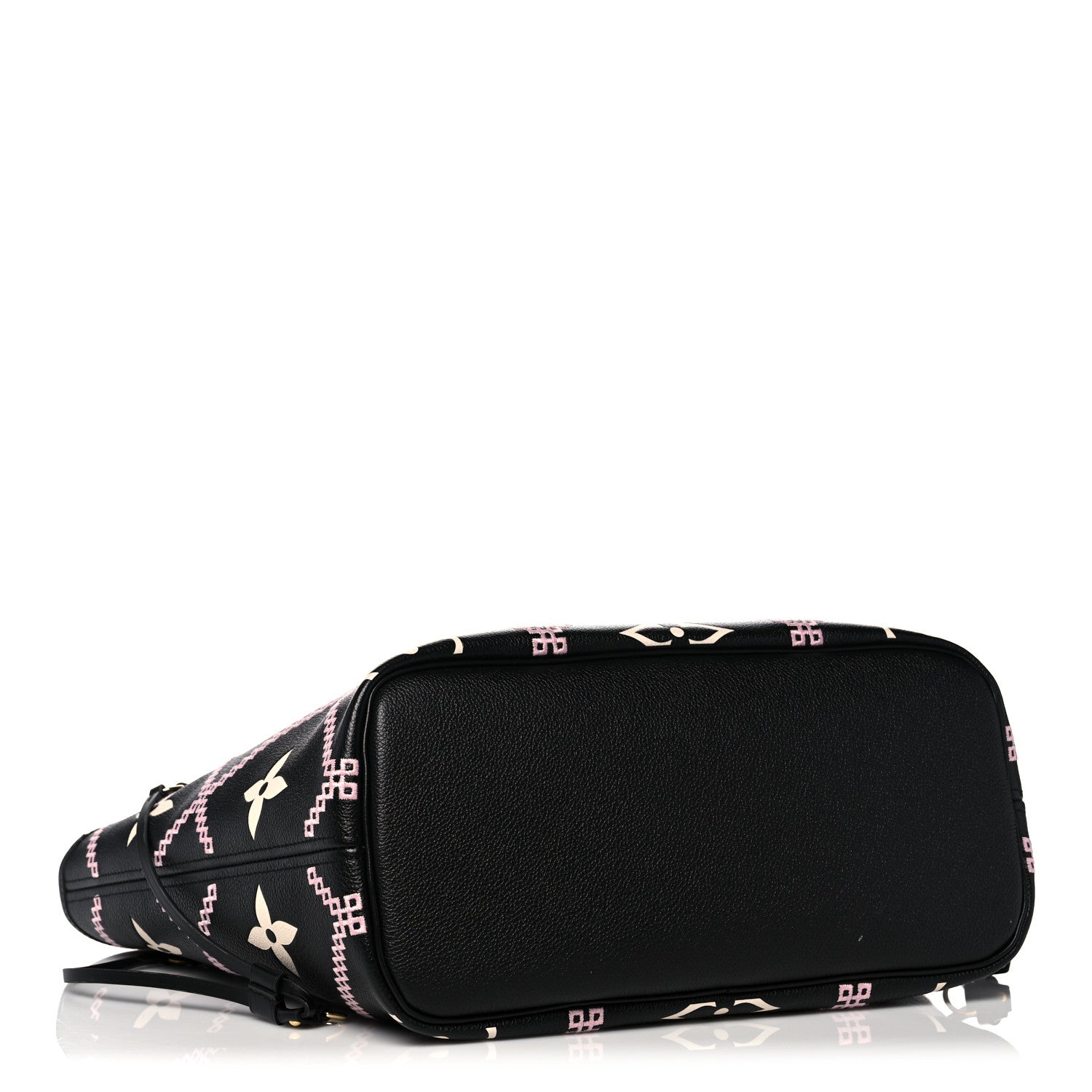 Louis Vuitton Empreinte Monogram Giant Broderies Neverfull MM Black 4 of 9