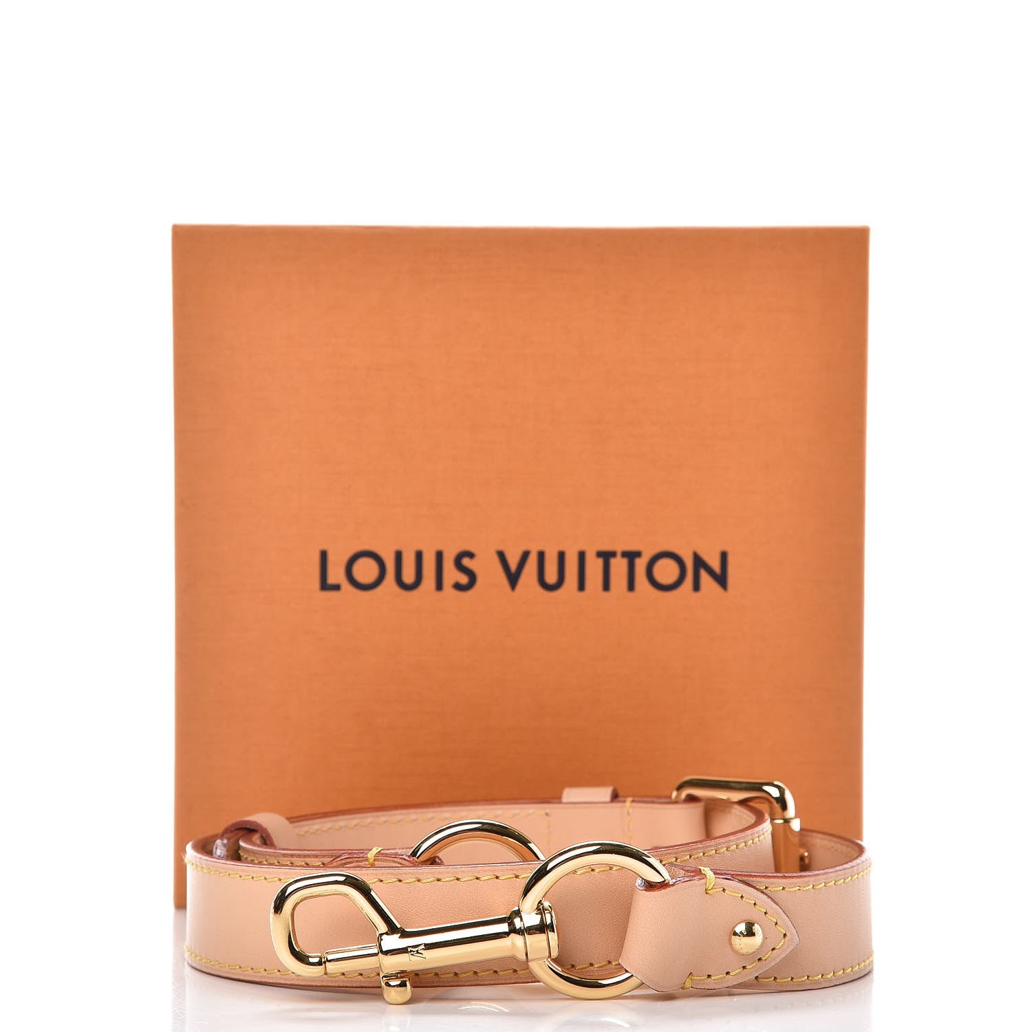 Louis Vuitton Vachetta 25mm Adjustable Shoulder Strap VVN 4 of 4