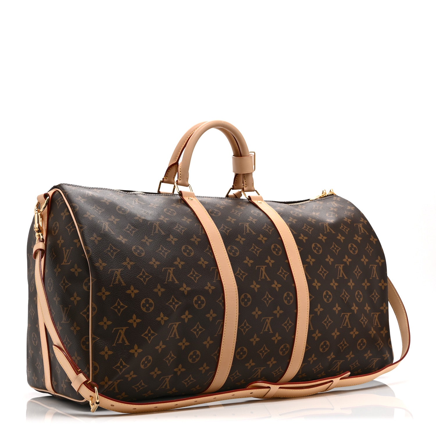 Louis Vuitton Monogram Keepall Bandouliere 55 2 of 8