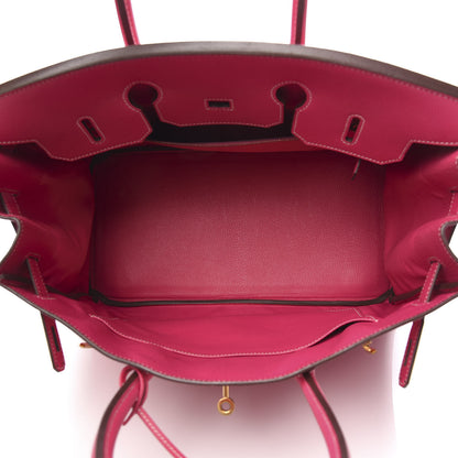 Hermes Epsom Birkin 35 Rose Tyrien 5 of 10