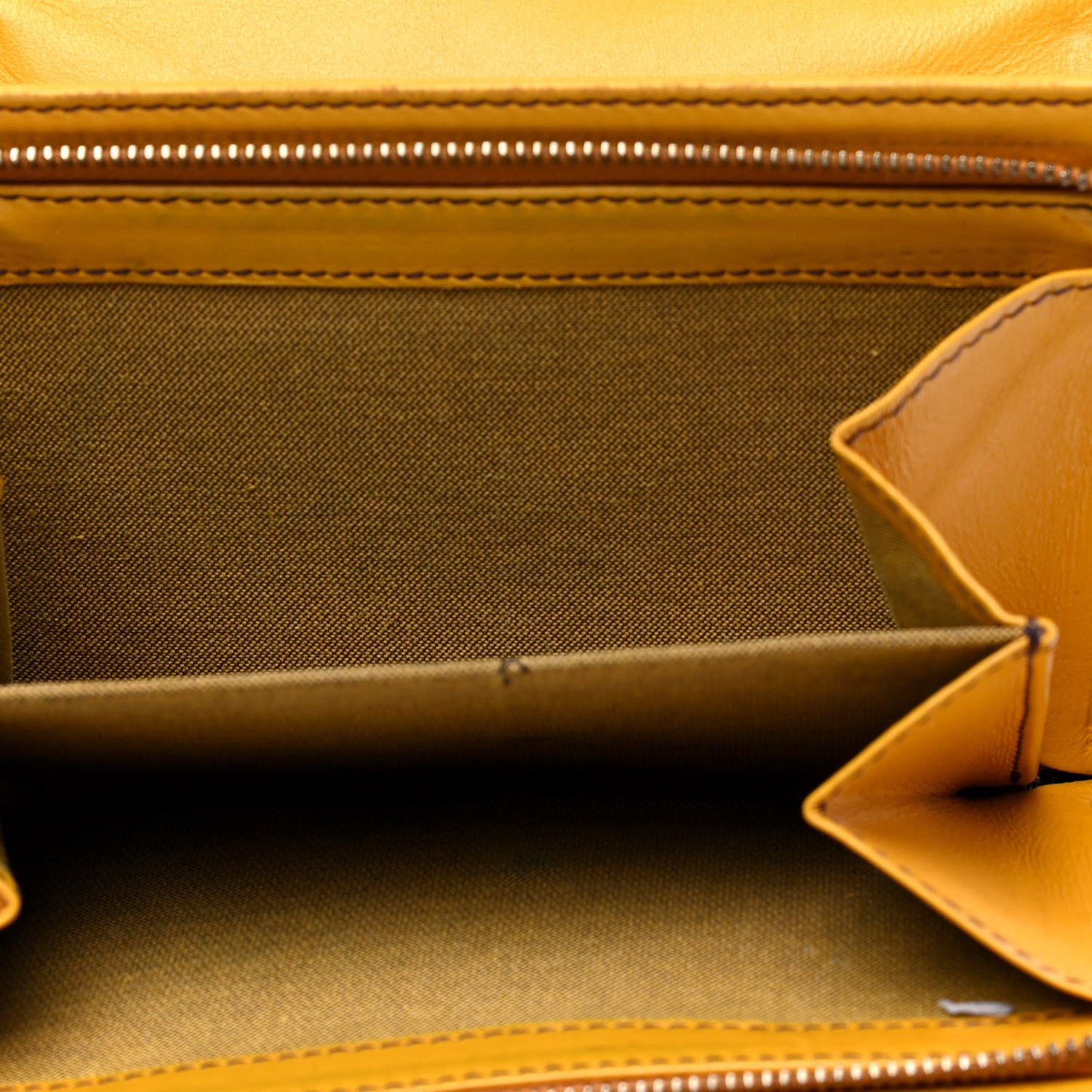 Zucchino Flap Wallet Tobacco Yellow
