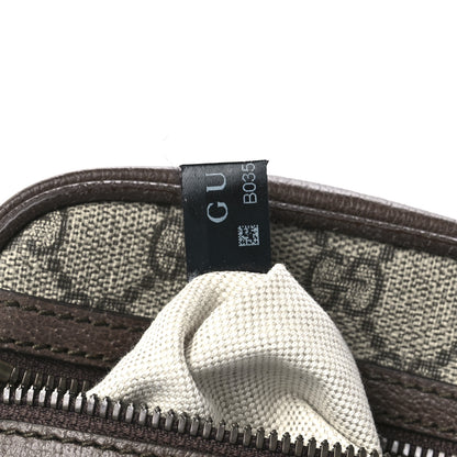 Gucci GG Supreme Monogram Web Mini Ophidia Messenger Brown 8 of 12