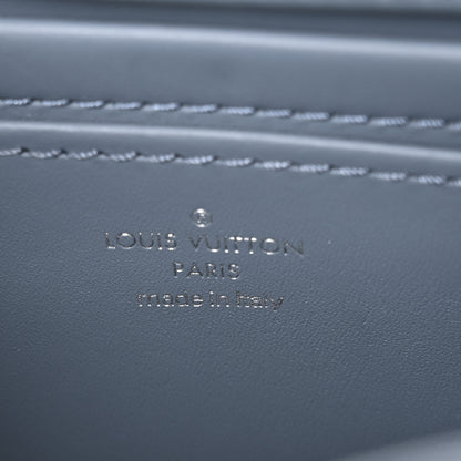 Louis Vuitton Lambskin Malletage GO-14 PM NM Denim Blue 7 of 11