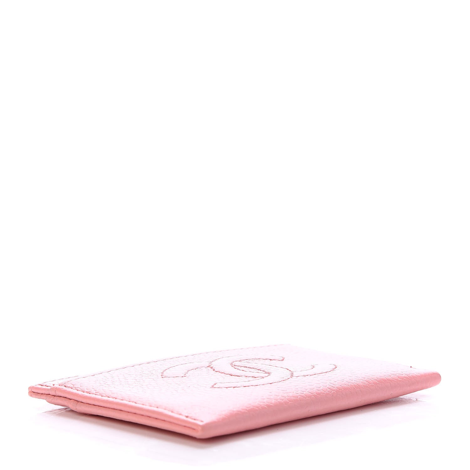 Chanel Caviar Timeless CC Card Holder Light Pink 4 of 7