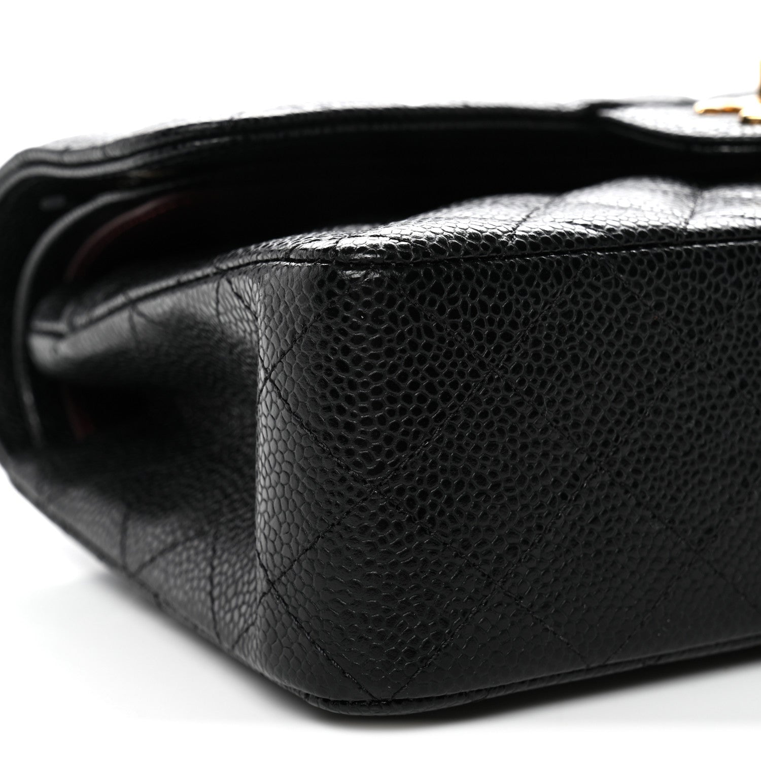 Chanel Caviar Quilted Small Double Flap Black 9 of 11