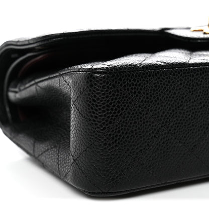 Chanel Caviar Quilted Small Double Flap Black 9 of 11