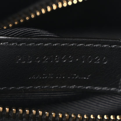 Saint Laurent Calfskin Crocodile Embossed Baby Sac De Jour Black 7 of 10