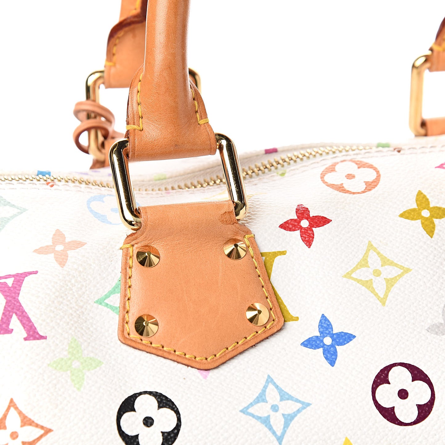 Monogram Multicolor Speedy 30 White