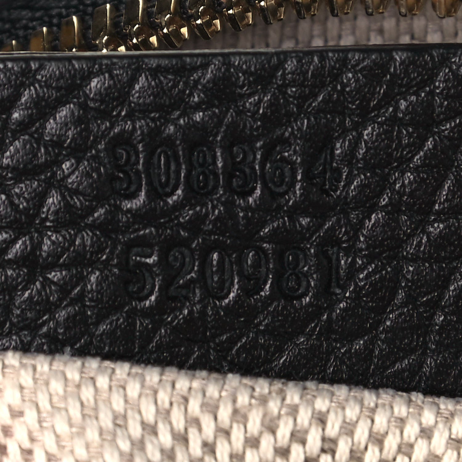 Gucci Pebbled Calfskin Small Soho Disco Bag Black 7 of 13