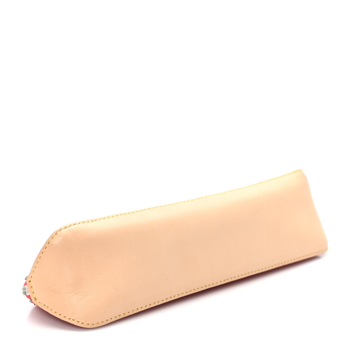 Monogram Elizabeth Pencil Pouch Red