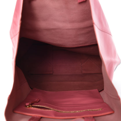 Celine Smooth Lambskin Vertical Bi-Cabas Pink Rust 7 of 11