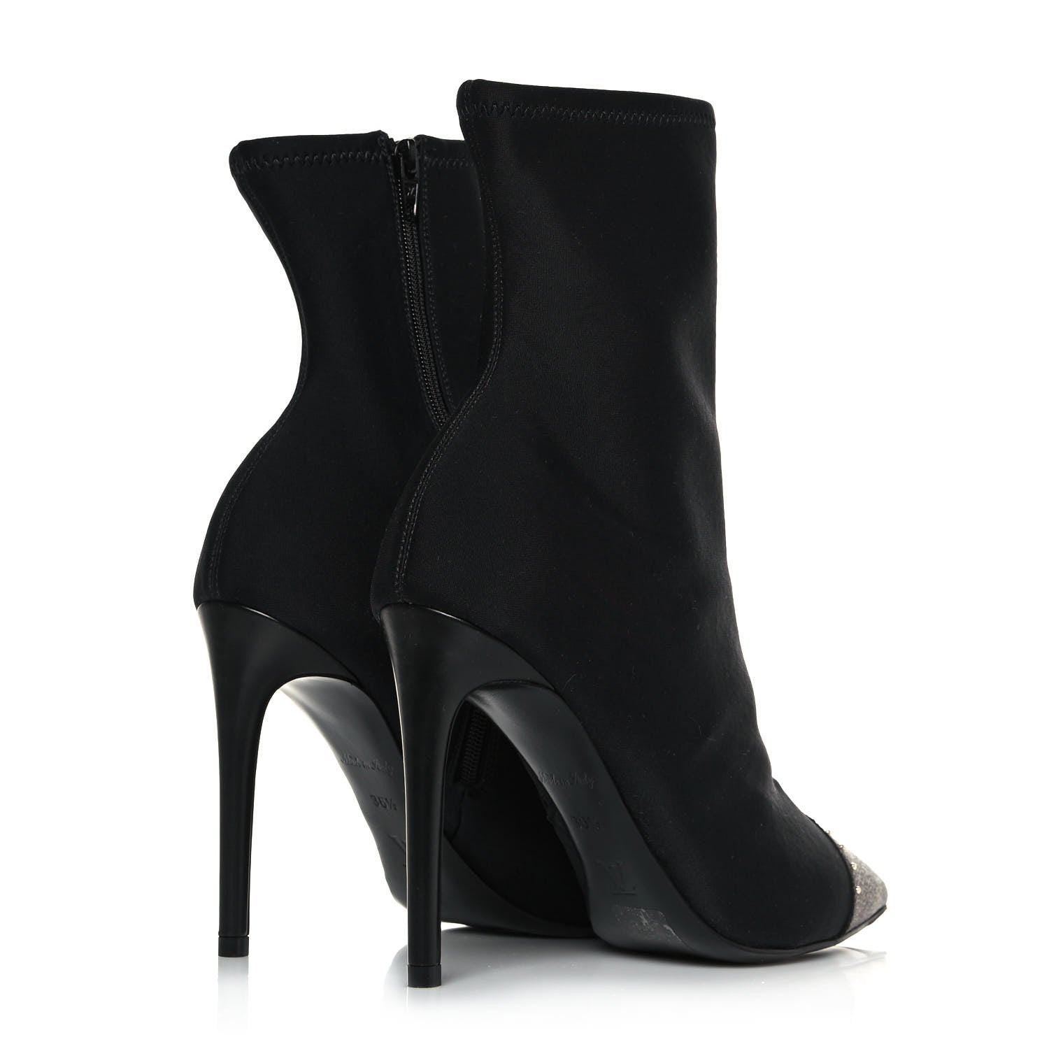 Louis Vuitton Monogram Cherie Ankle Boots 36.5 Black 4 of 7