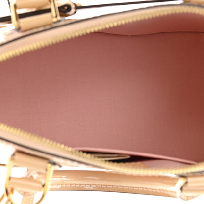 Louis Vuitton Vernis Rayures Alma BB Dune 5 of 10