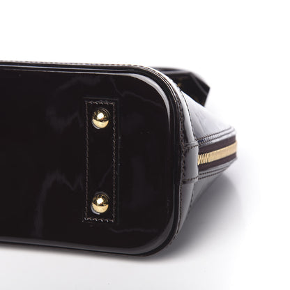 Louis Vuitton Vernis Alma BB Amarante 9 of 10
