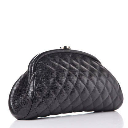 Chanel Caviar Quilted Timeless Clutch Black 3 of 7