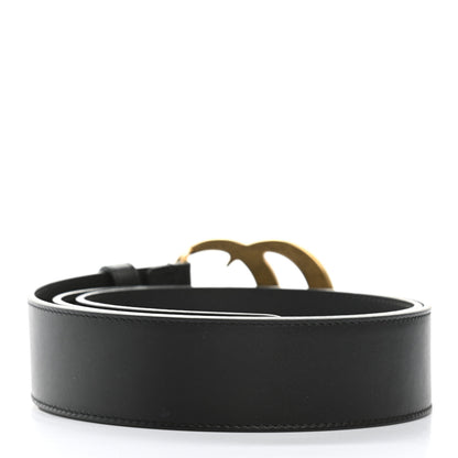 Gucci Calfskin Double G 40mm Belt 95 38 Black 2 of 6