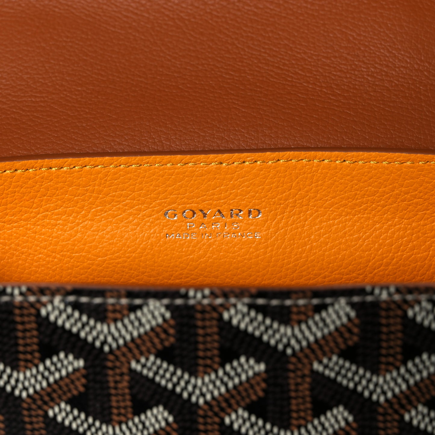 Goyardine Mini Saigon Black Gold