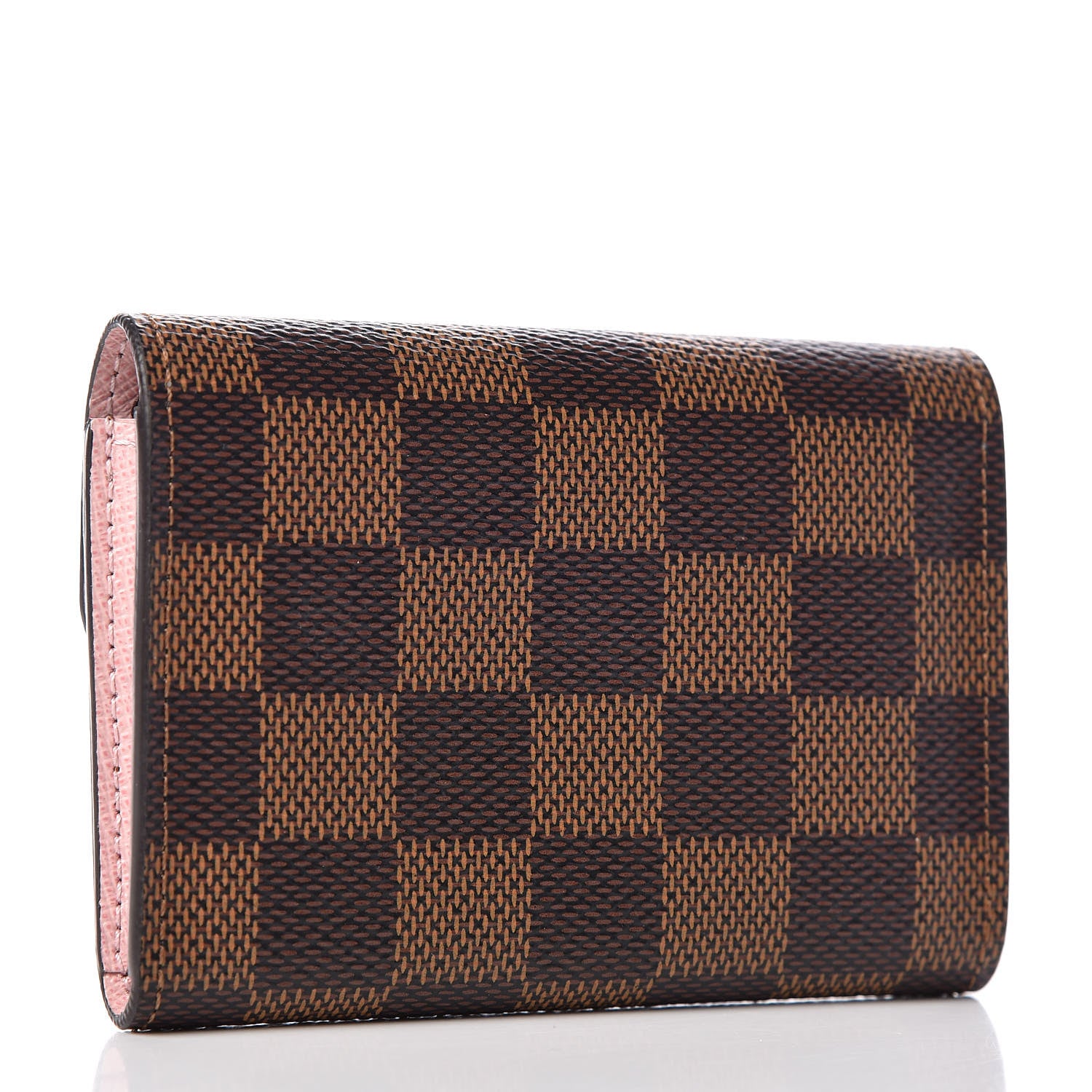 Louis Vuitton Damier Ebene Rosalie Coin Purse Rose Ballerine 3 of 7