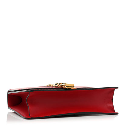 Gucci Calfskin Small Sylvie Shoulder Bag Hibiscus Red 4 of 12
