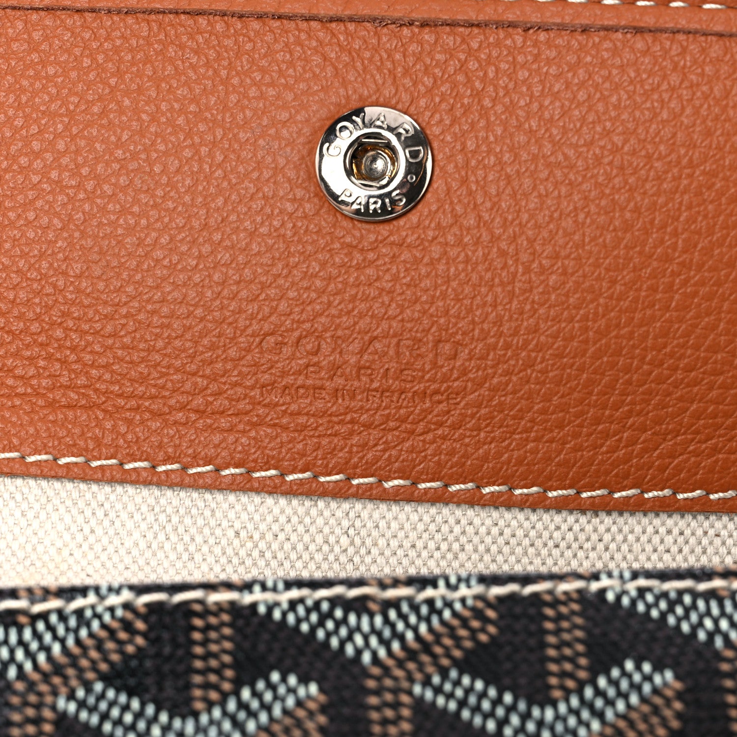 Goyard Goyardine Saint Louis PM Black Gold 6 of 10