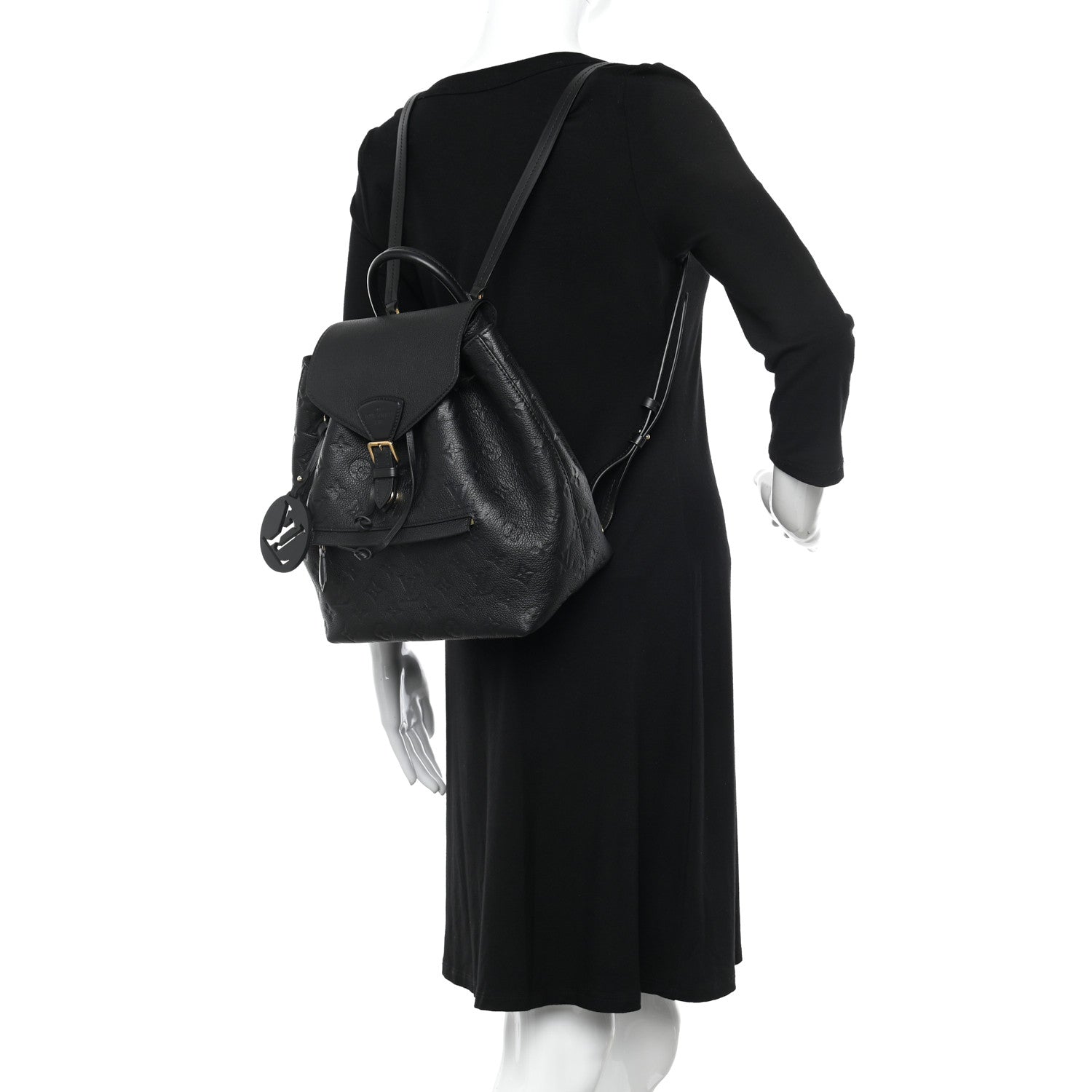 Louis Vuitton Empreinte Montsouris NM Backpack Black 2 of 9