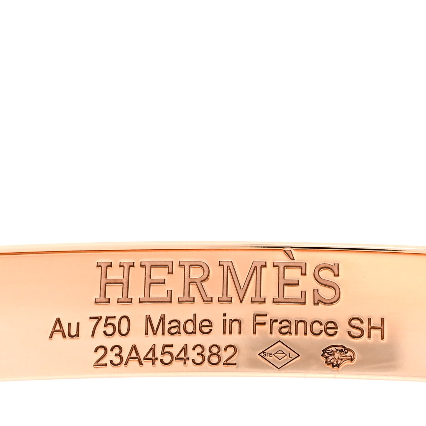 18K Rose Gold Diamond PM Kelly Pave Bracelet SH