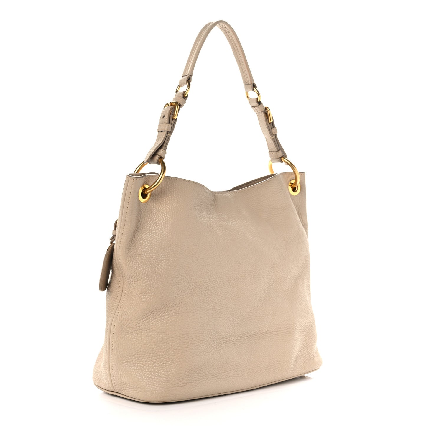 Vitello Daino Sacca Hobo Sabbia