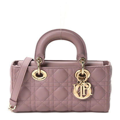 Christian Dior Lambskin Cannage Small Lady D-Joy Peony Pink 1 of 9