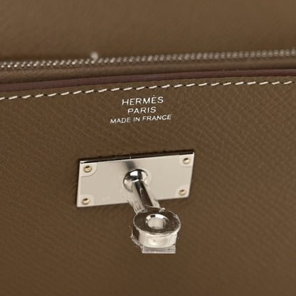 Hermes Epsom Kelly Wallet To Go Etoupe 7 of 9