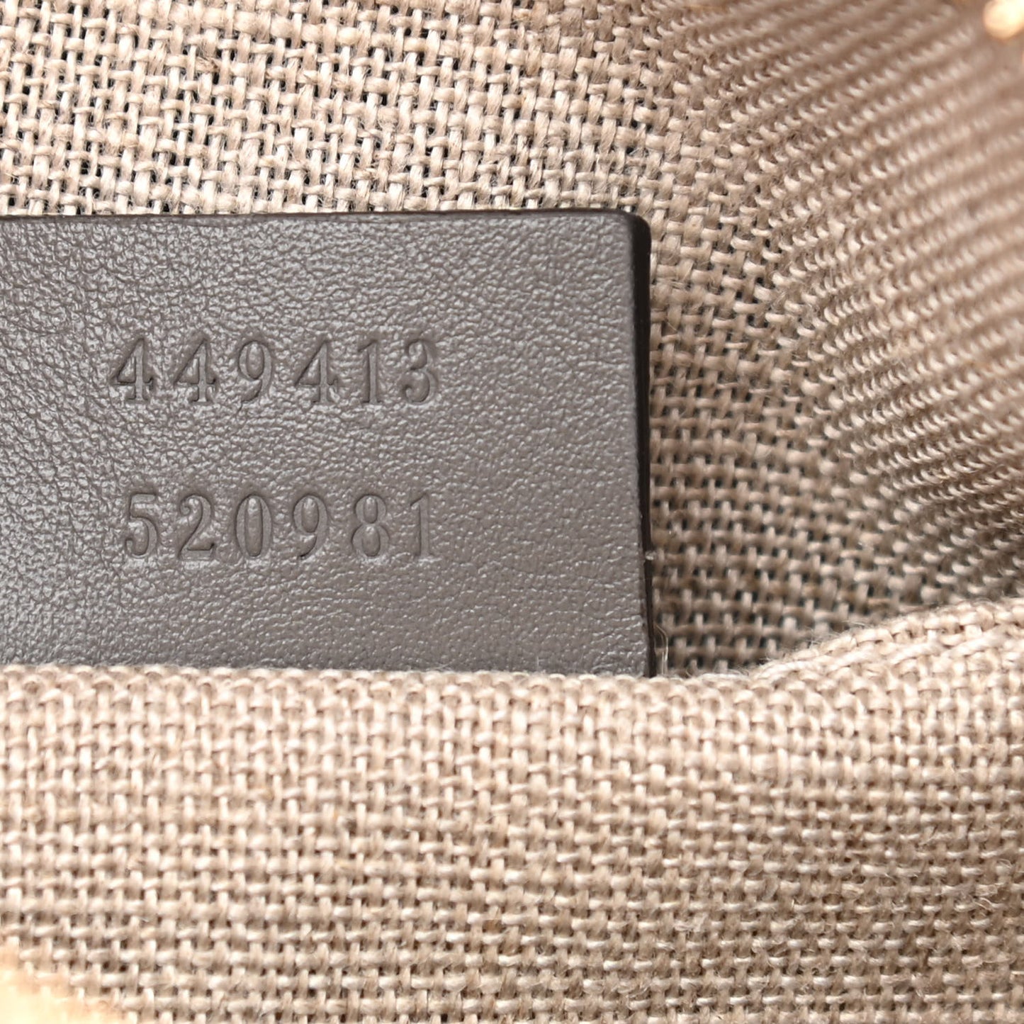 Microguccissima Mini Bree Messenger Bag Grey