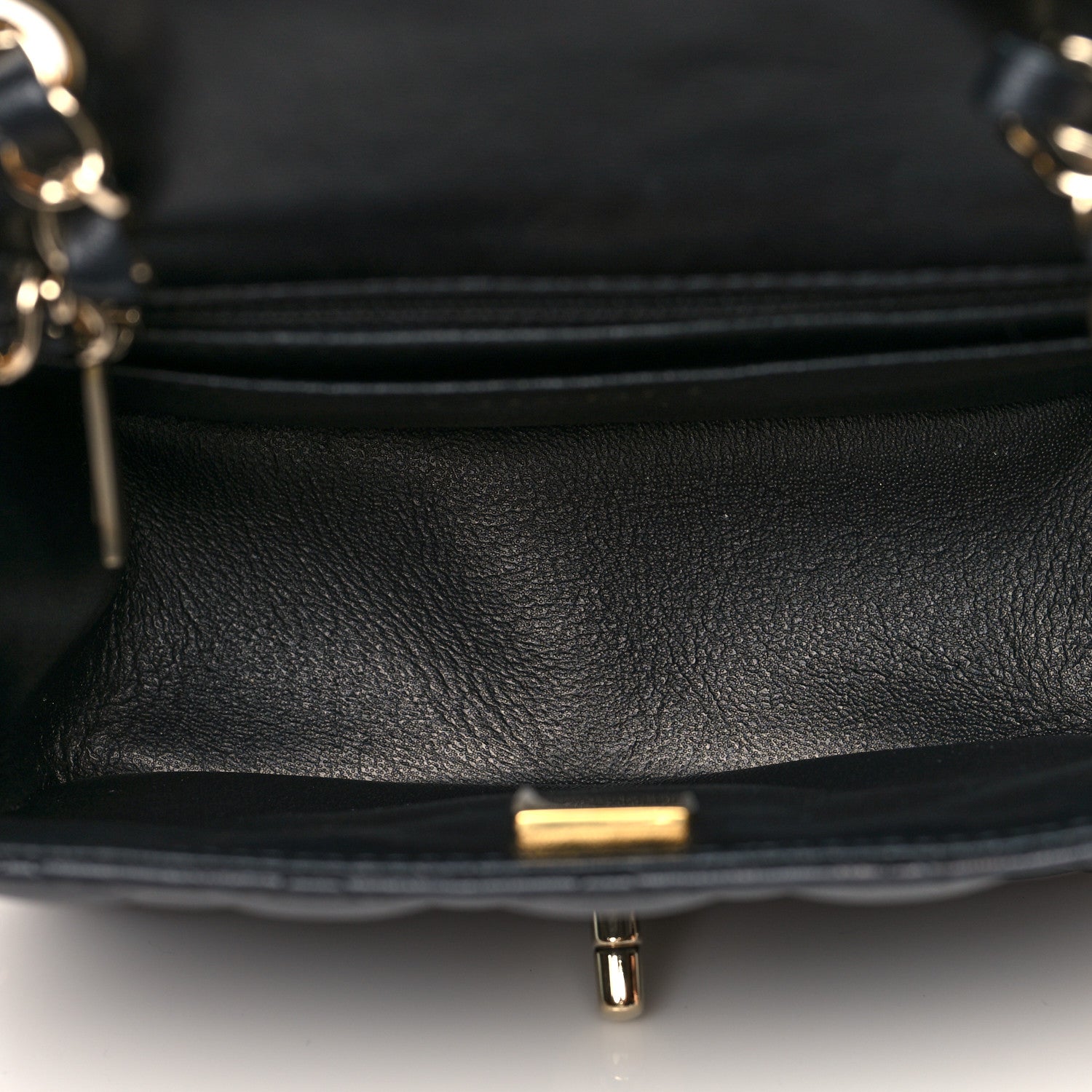 Chanel Lambskin Quilted Mini Square Flap Black 5 of 11