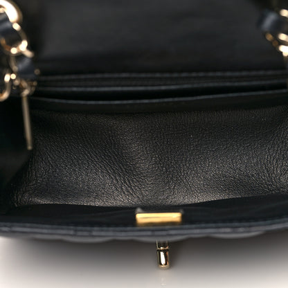 Chanel Lambskin Quilted Mini Square Flap Black 5 of 11