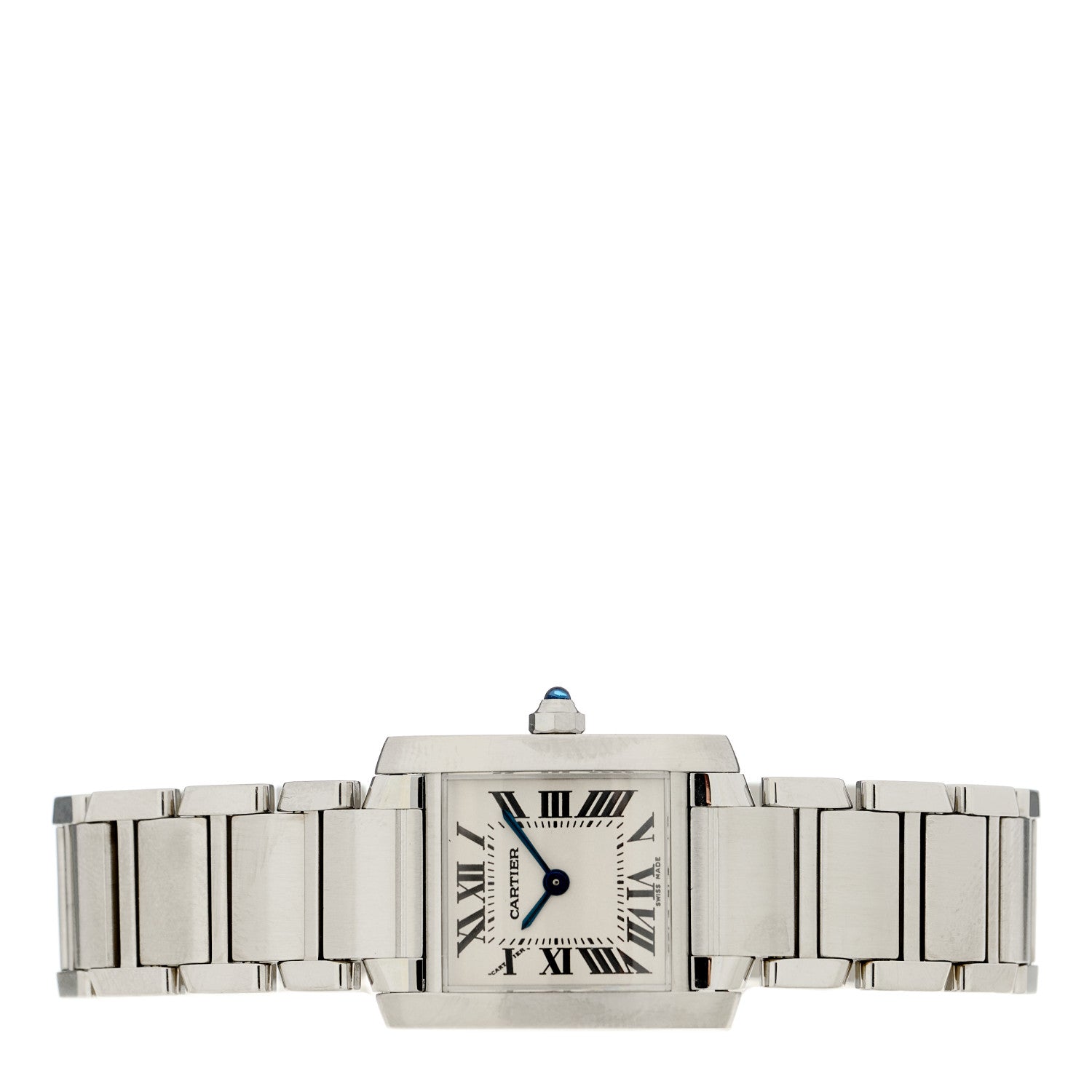 Cartier Stainless Steel 20mm Tank Francaise Quartz Watch 2 of 4