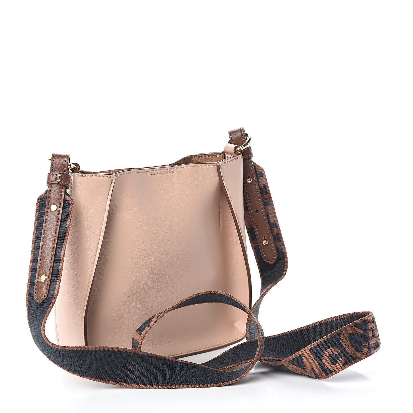 Eco Alter Nappa Perforated Logo Tiny Crossbody Blush Pink