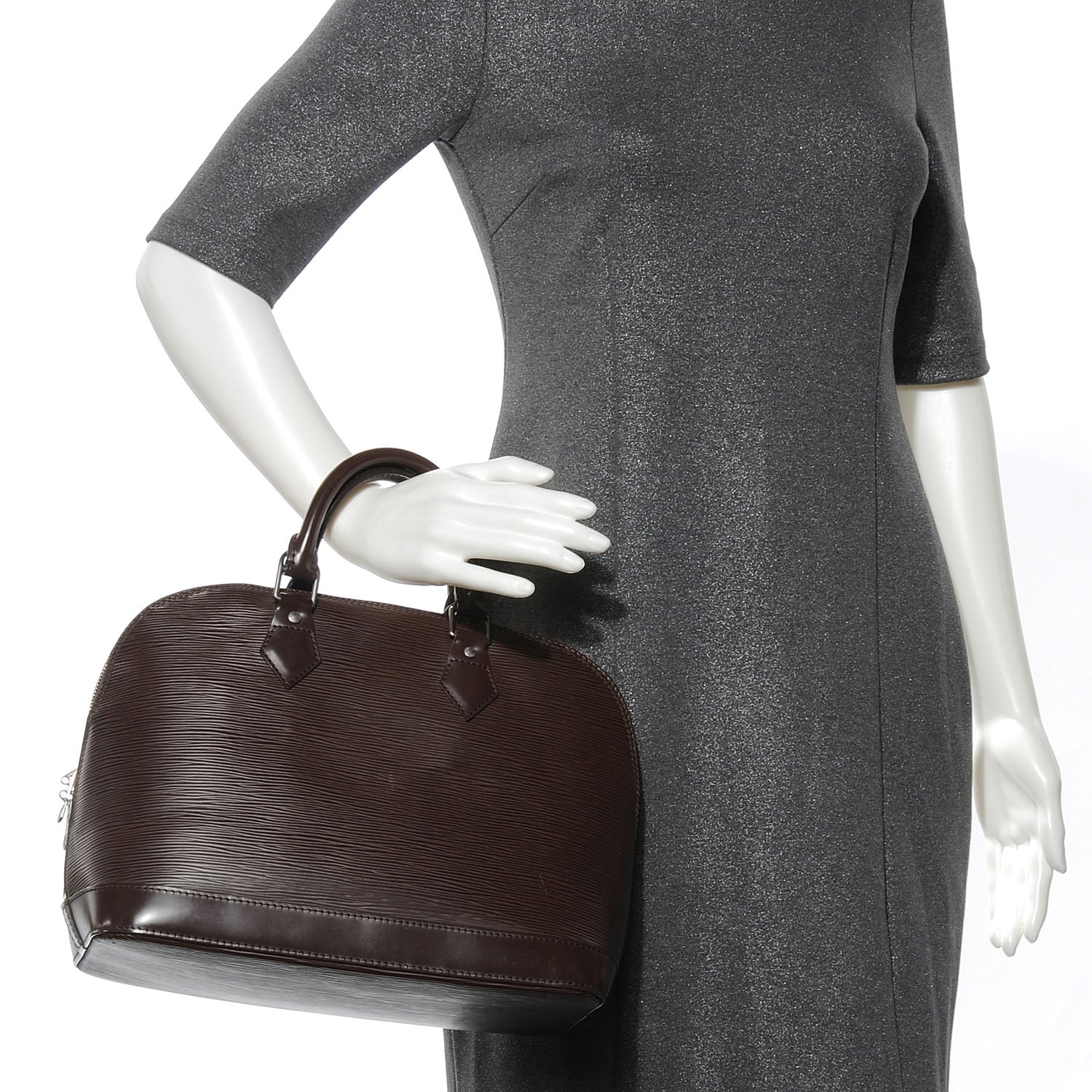 Louis Vuitton Epi Alma PM Moka 2 of 7