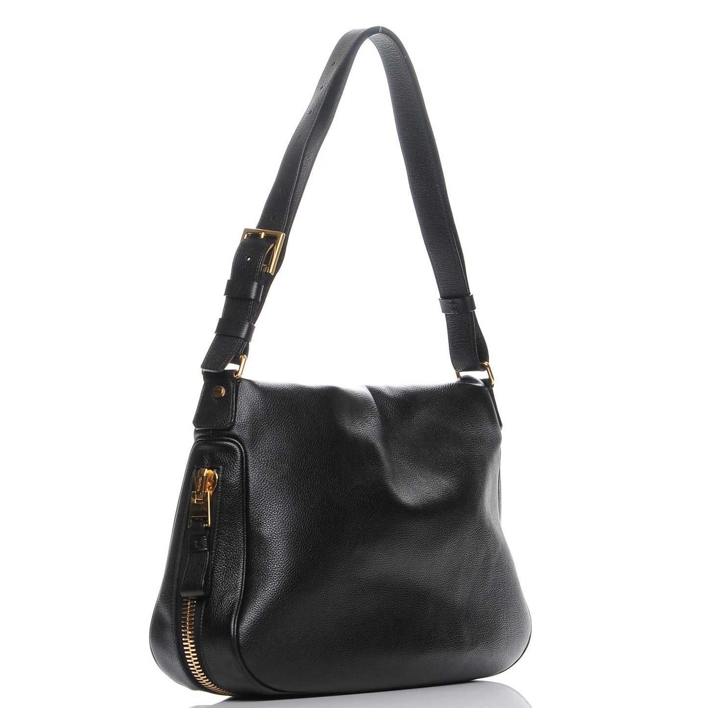 Pebbled Calfskin Large Jennifer Black