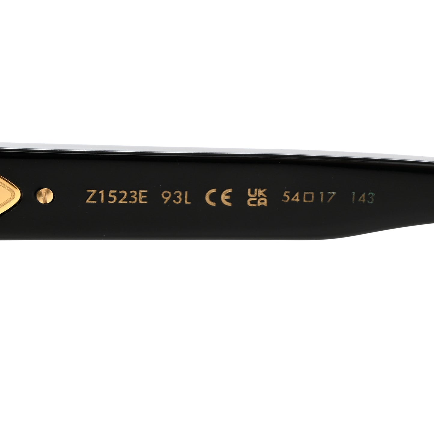 Acetate My Monogram Cat Eye Sunglasses Z1729E Black