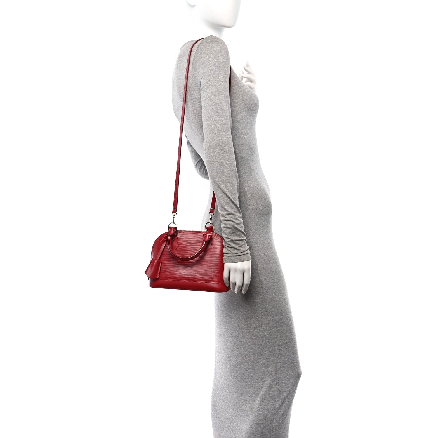 Louis Vuitton Epi Alma BB Carmine 2 of 12