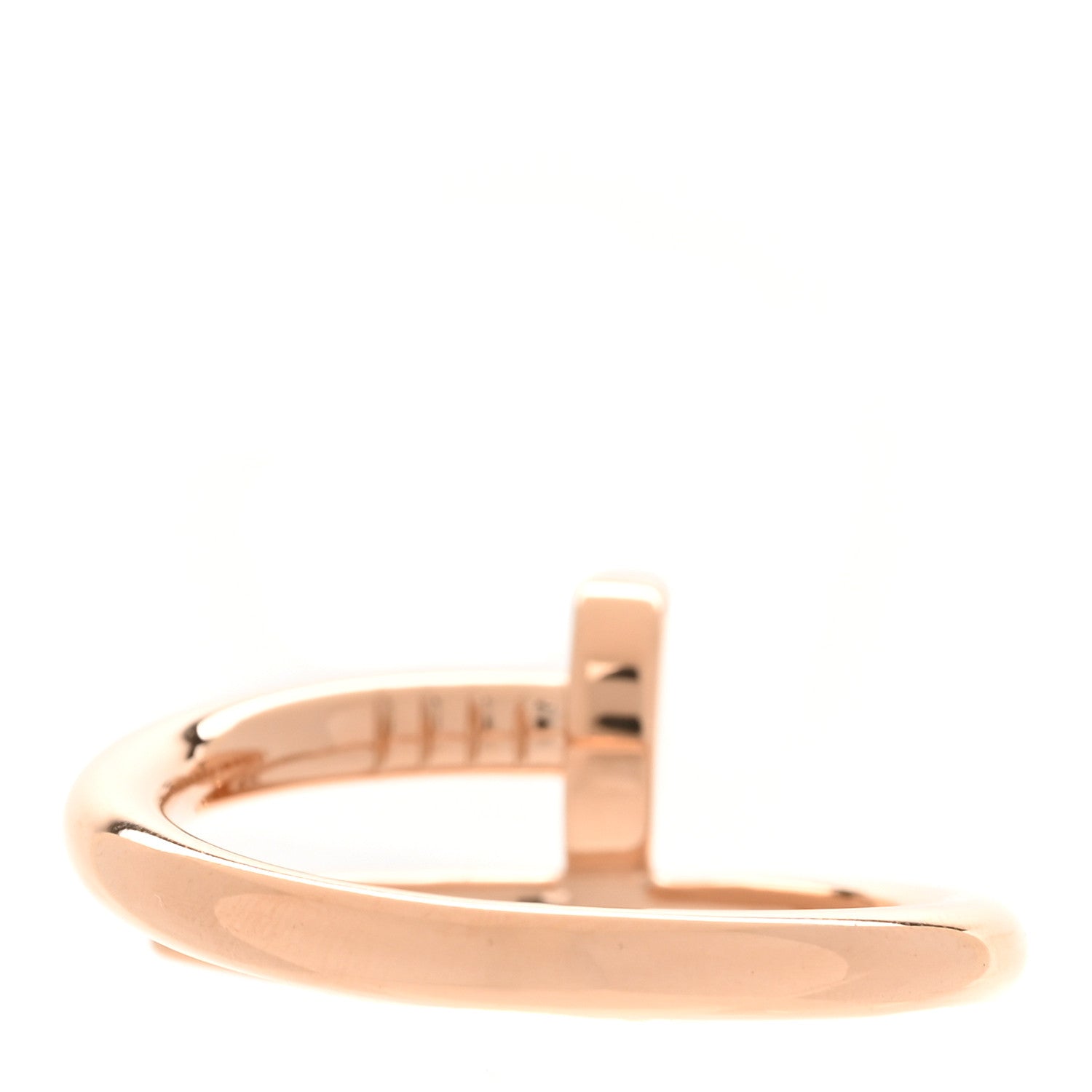 Cartier 18K Pink Gold Juste Un Clou Ring 56 7.5 3 of 6