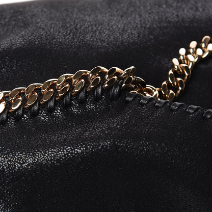 Stella McCartney Shaggy Deer Falabella Fold Over Tote Black 9 of 9