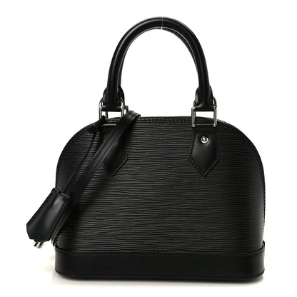 Louis Vuitton Epi Alma BB Black 1 of 11