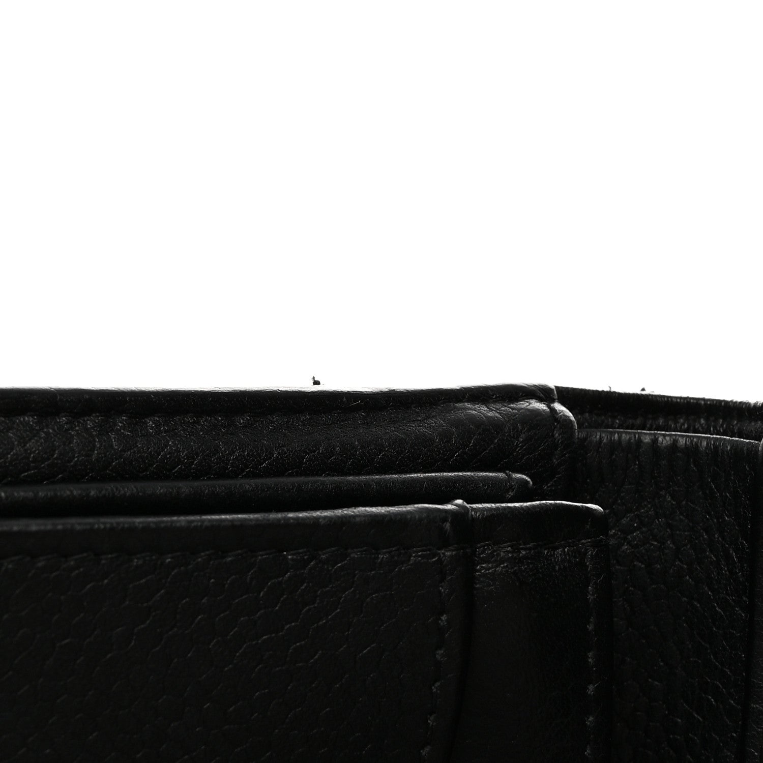 Chanel Caviar Quilted Yen Wallet Black 9 of 14