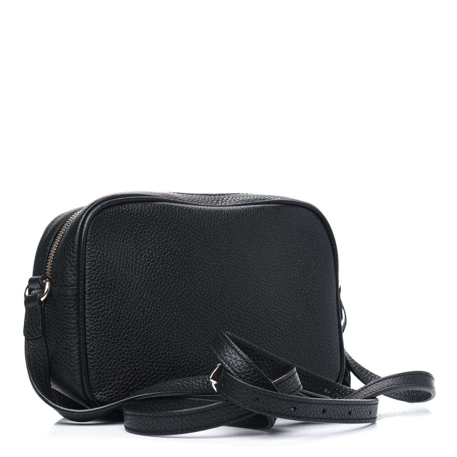 Gucci Pebbled Calfskin Small Soho Disco Bag Black 2 of 4