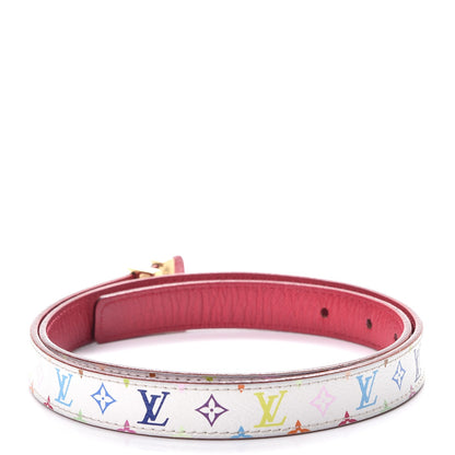 Louis Vuitton Monogram Multicolor LV Initiales Belt 80 32 White 3 of 10