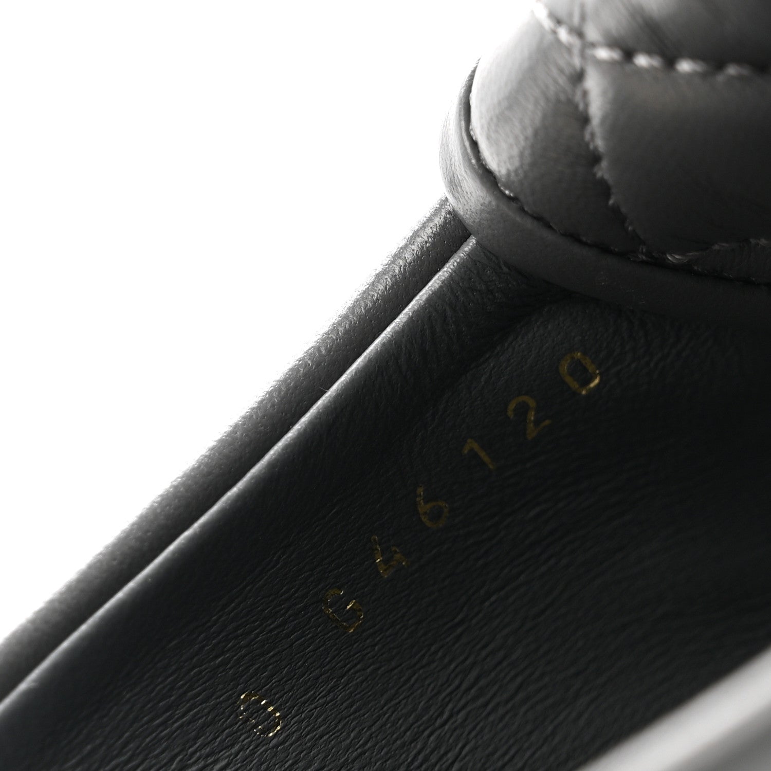 Chanel Lambskin Quilted CC Turnlock Mules 37.5 Grey 12 of 13
