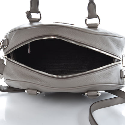 Prada Vitello Daino Bowling Bag Argilla 5 of 12