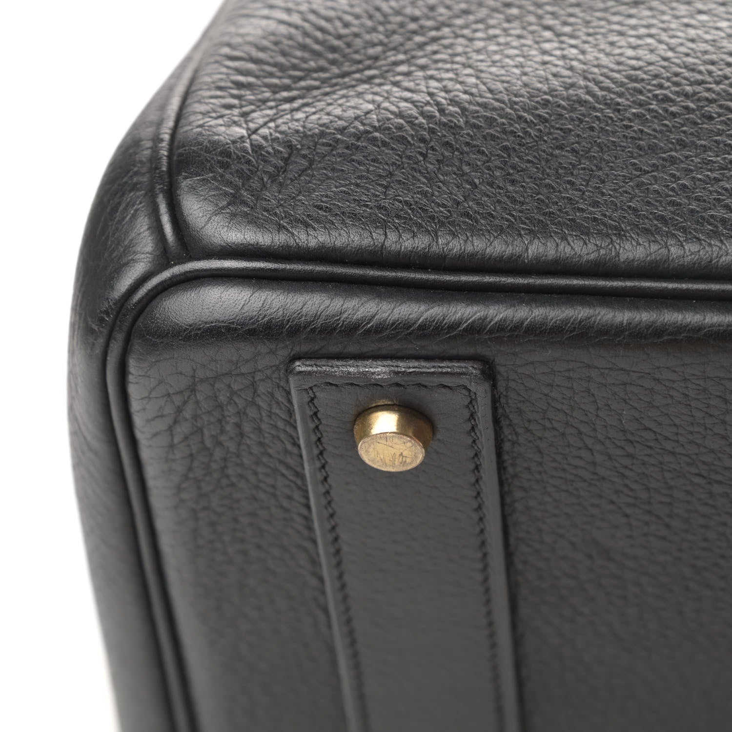 Hermes Taurillon Clemence HAC Birkin 40 Black 11 of 19