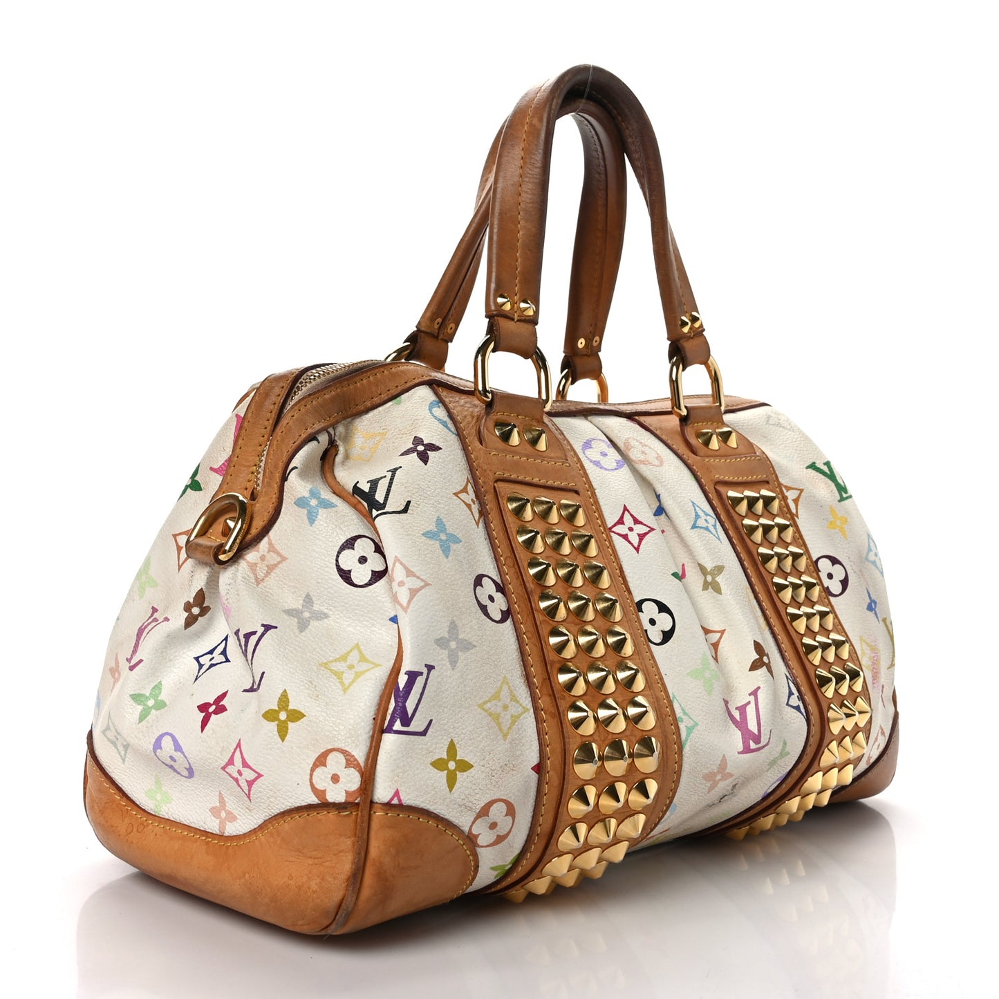 Monogram Multicolor Courtney MM White
