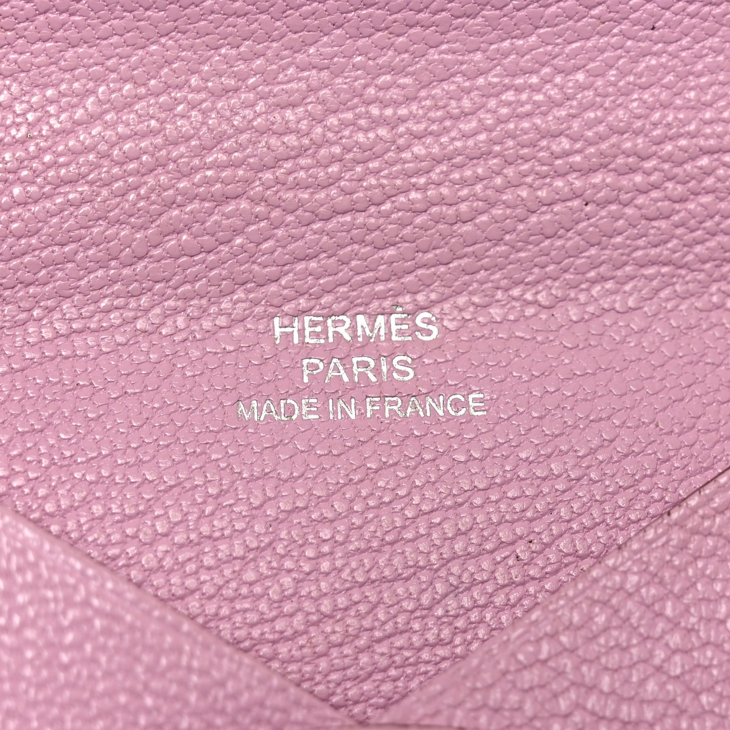 Chevre Mysore Calvi Card Case Mauve Sylvestre
